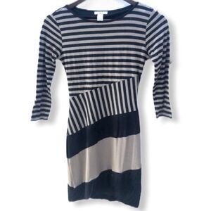 Bar III Striped Dress